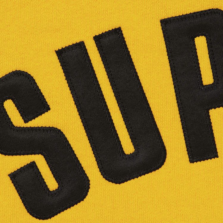 Supreme Arc Thermal Lined Zip Up Hooded Sweatshirt 'Bright Gold'