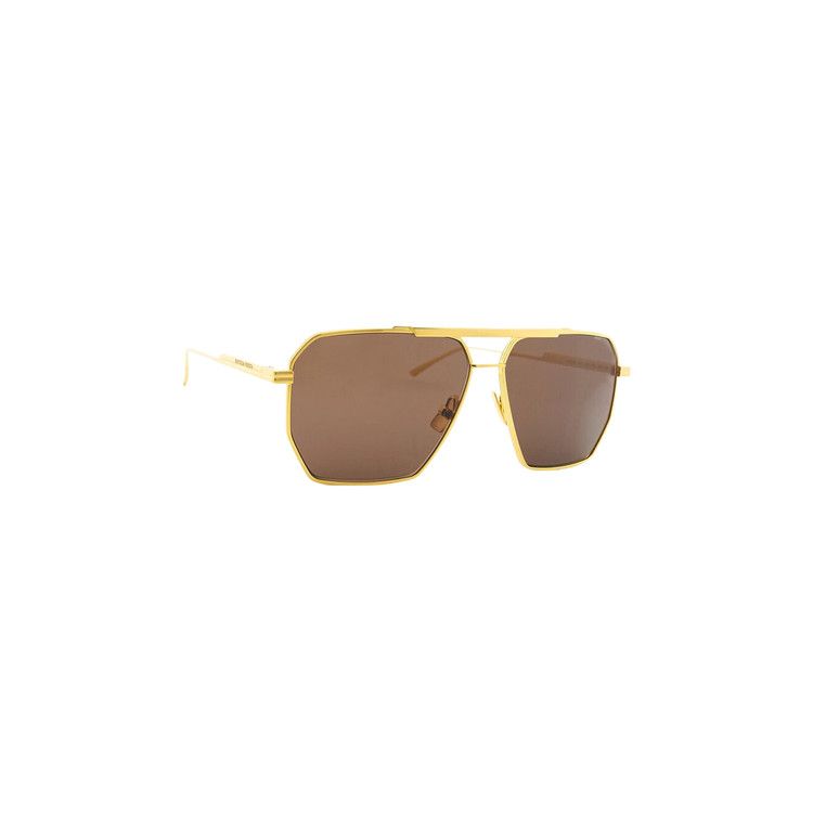 Bottega Veneta Sunglasses 'Gold/Brown'