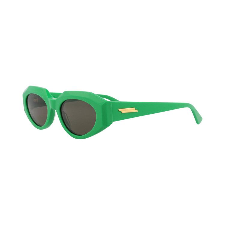 Bottega Veneta Round Sunglasses 'Green'