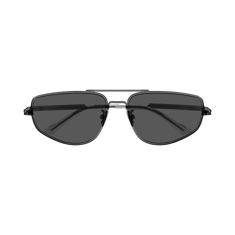 Bottega Veneta Aviator Sunglasses 'Black/Grey'