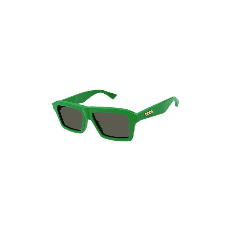 Bottega Veneta Square Frame Sunglasses 'Green'