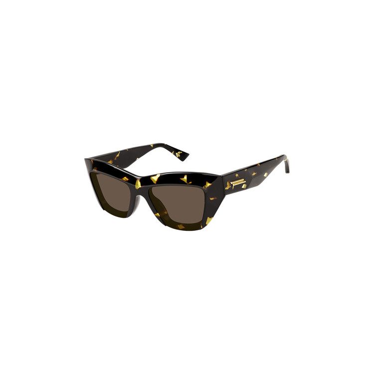 Bottega Veneta Cat Eye Frame Sunglasses 'Havana'
