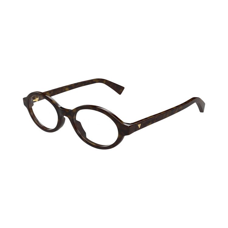 Bottega Veneta Oval Glasses 'Havana'