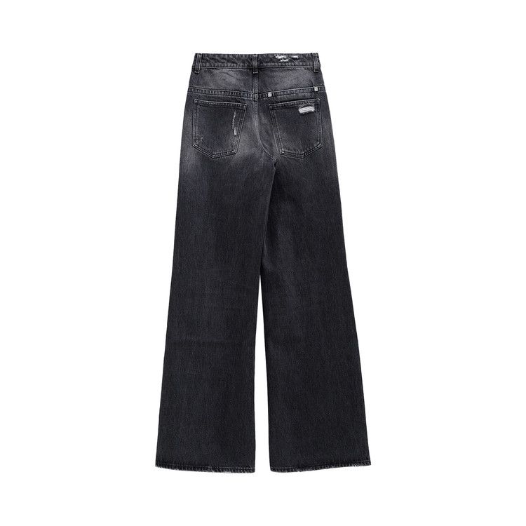 Givenchy Extra Wide Denim Jeans 'Black'