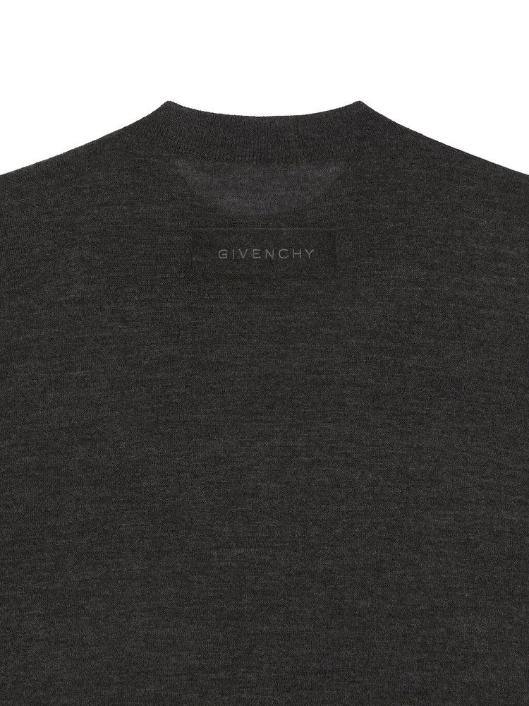 Givenchy Short-Sleeve Sweater 'Charcoal'