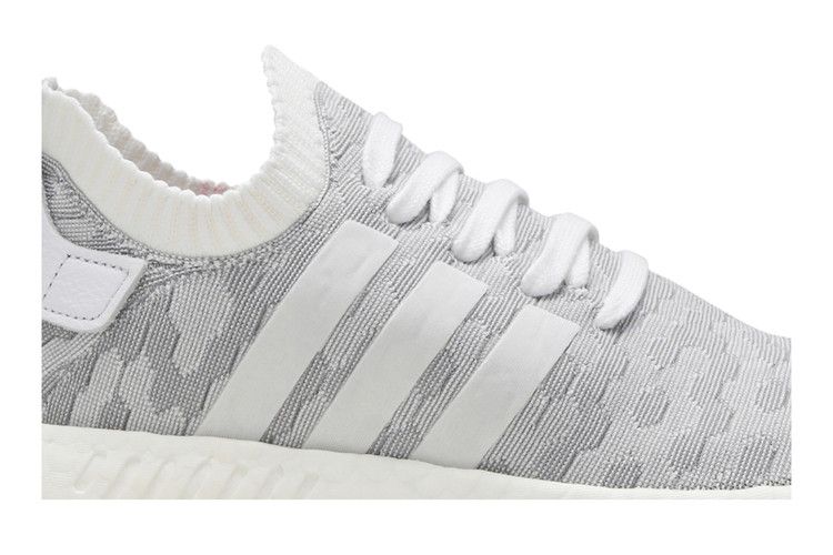 Adidas Wmns NMD_R2 Primeknit 'White Black Pink'