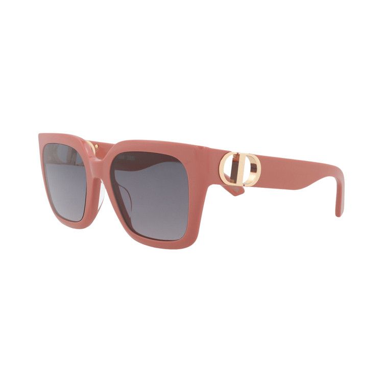 Dior Square Sunglasses 'Pink/Smoke'