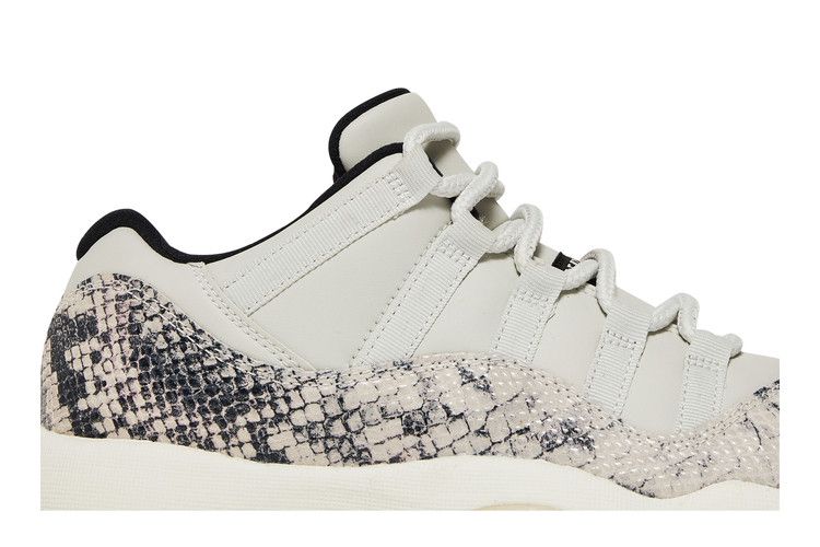 Air Jordan 11 Retro Low GS 'Light Bone Snakeskin'