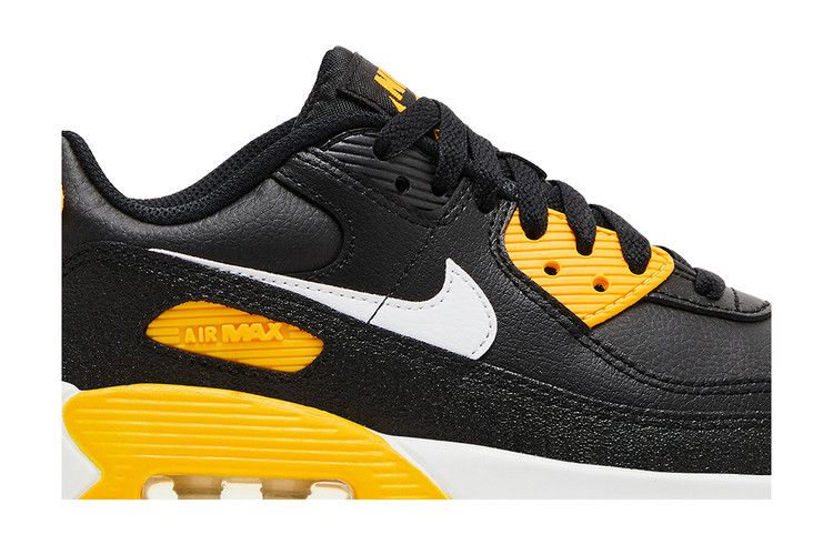 Nike Air Max 90 Leather GS 'Black University Gold'