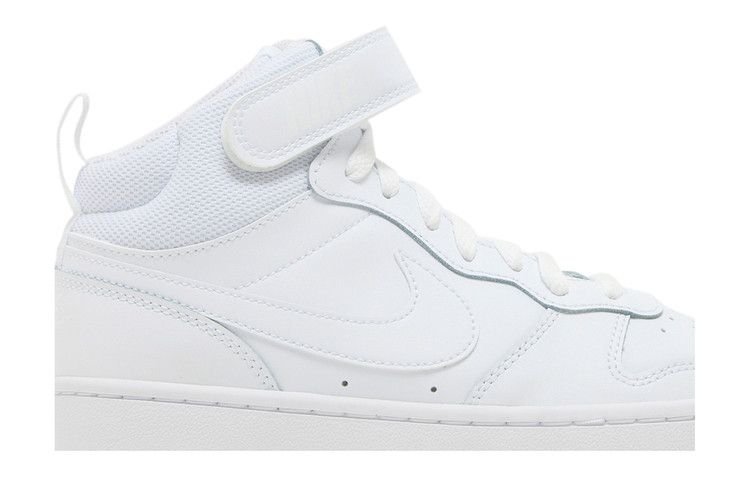 Nike Court Borough Mid 2 GS 'Triple White'