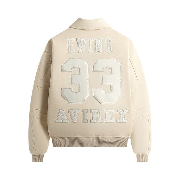 Kith x Avirex For The New York Knicks Patrick Ewing Legend Jacket 'Sandrift'