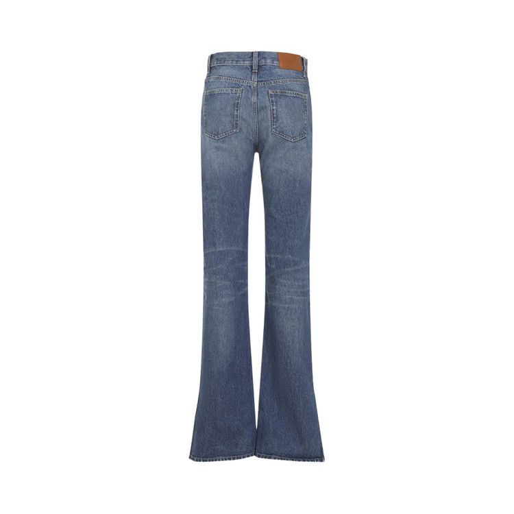 Chloé Jeans With Slits 'Faded Indigo'