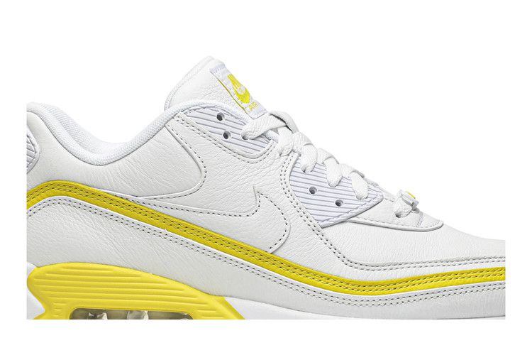 Undefeated x Nike Air Max 90 'White Optic Yellow'