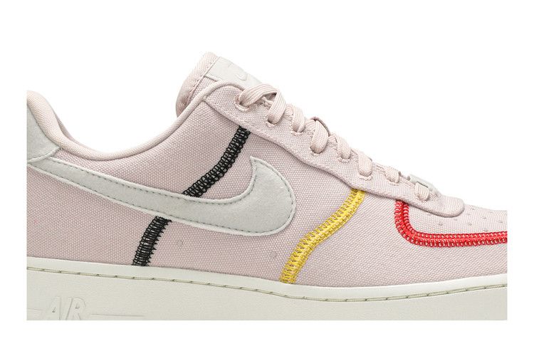 Nike Wmns Air Force 1 '07 Low LX 'Stitched Canvas - Siltstone Red'