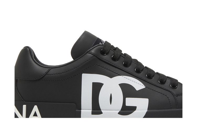 Dolce & Gabbana Portofino Low 'DG Logo Print - Black White'