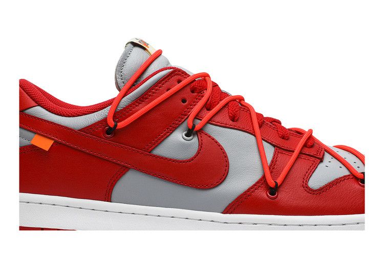 Off-White x Nike Dunk Low 'University Red'