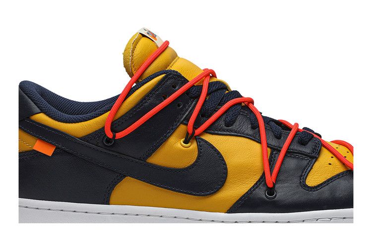 Off-White x Nike Dunk Low 'University Gold'
