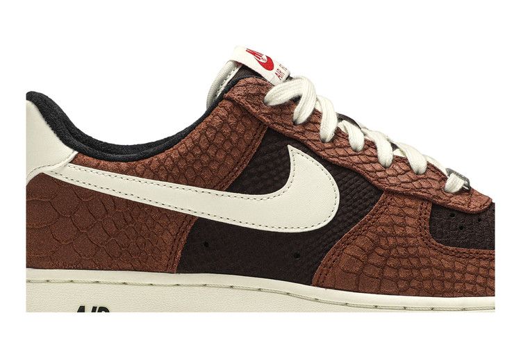 Nike Air Force 1 Low PRM 'Red Bark'