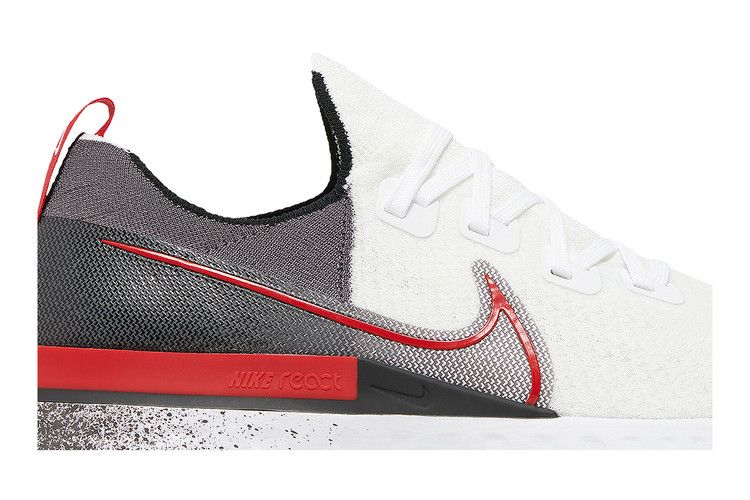 Nike React Infinity Run Flyknit 'White University Red'