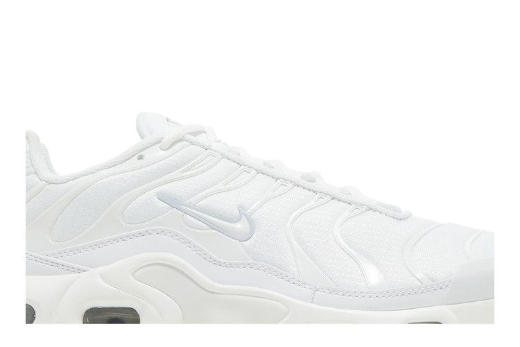 Nike Air Max Plus GS 'White Metallic Silver'