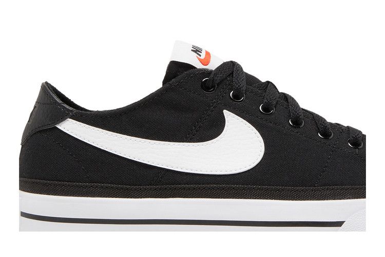 Nike Wmns Court Legacy Canvas 'Black White'