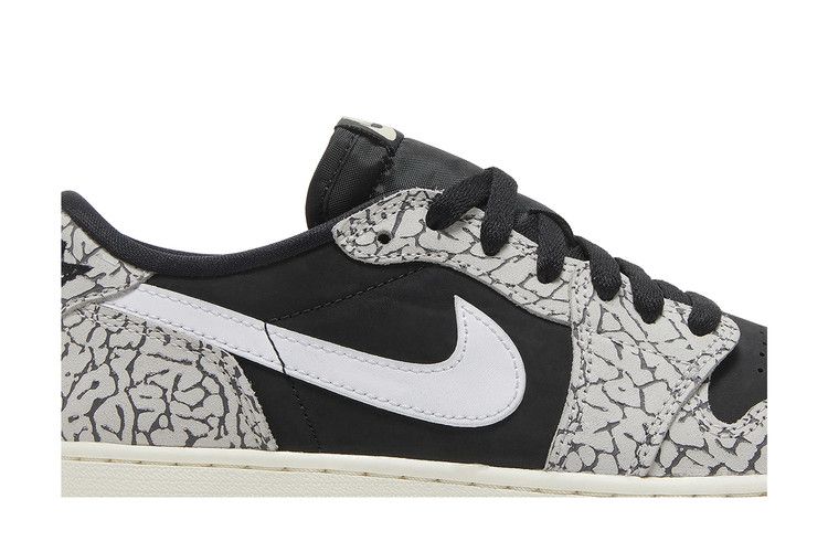 Air Jordan 1 Retro Low OG GS 'Black Cement'