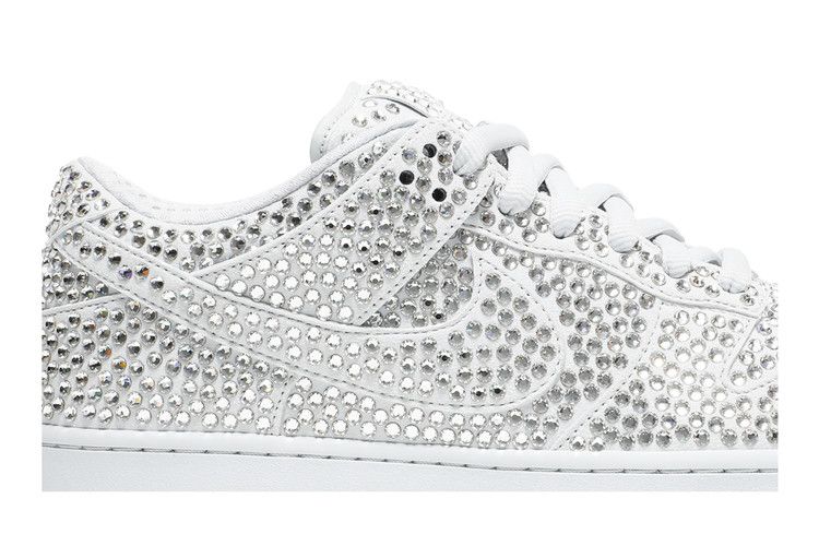 Cactus Plant Flea Market x Swarovski x Nike Dunk Low 'Pure Platinum'
