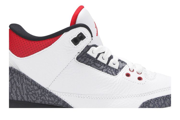 Air Jordan 3 Retro Denim SE GS 'Fire Red'