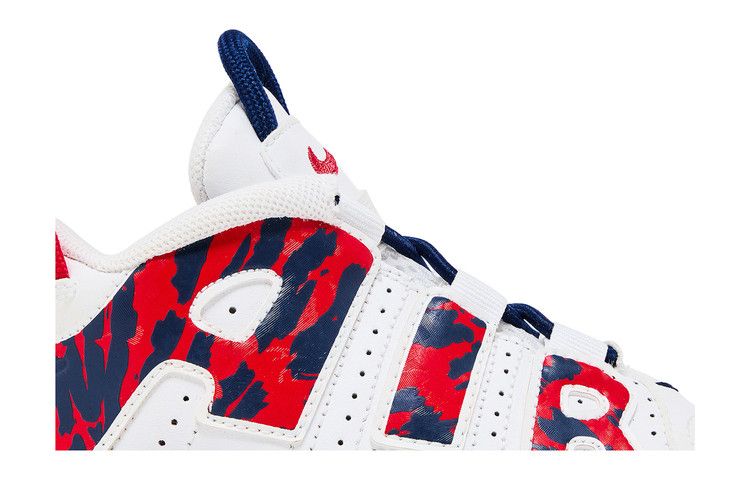 Nike Air More Uptempo TD 'Red Navy Camo'