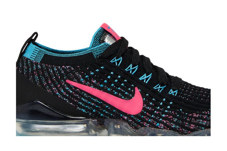 Nike Wmns Air VaporMax Flyknit 3 'Black Hyper Pink Blue'