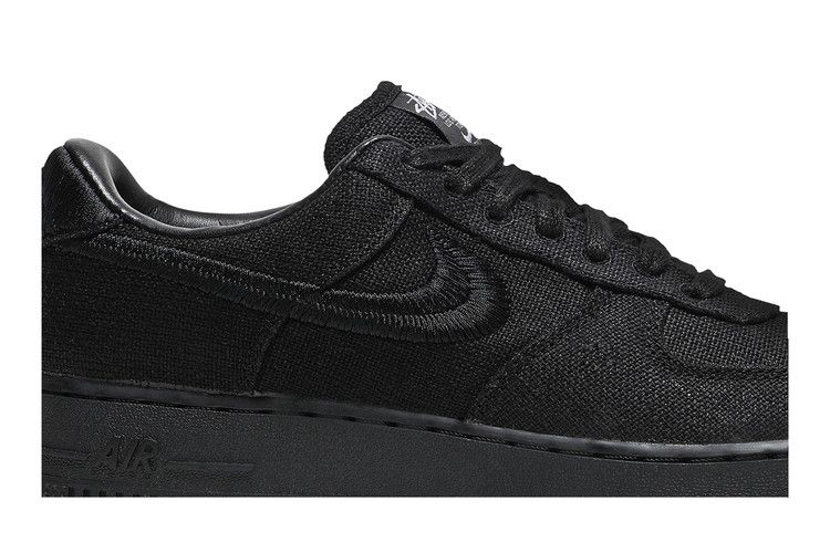 Stussy x Nike Air Force 1 Low 'Triple Black'