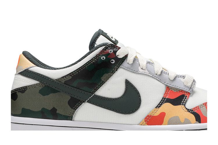 Nike Dunk Low SE GS 'Sail Multi-Camo'