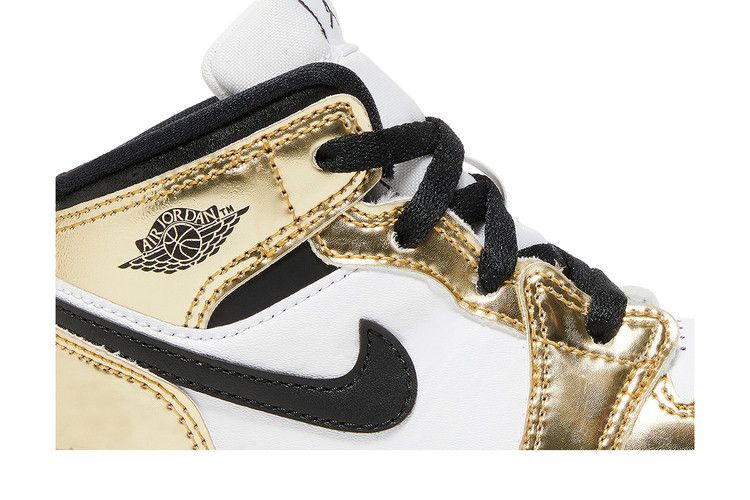Air Jordan 1 Mid SE TD 'Metallic Gold'