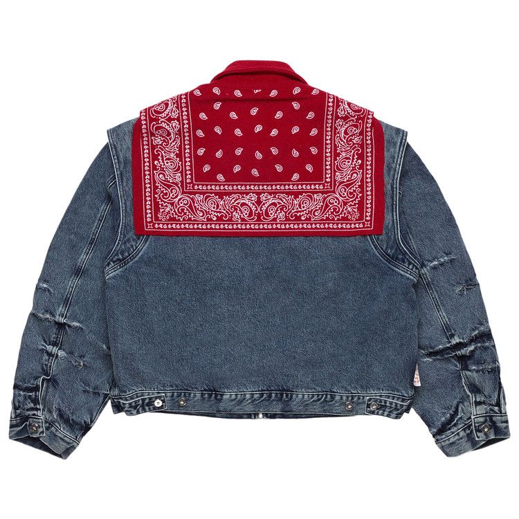 PDF Cape Jacket 'Washed Blue'