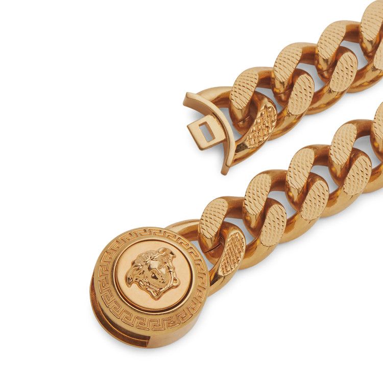 Versace Metal Necklace 'Tribute Gold'
