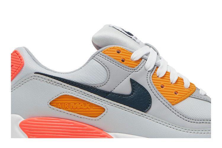 Nike Wmns Air Max 90 'Grey Crimson Gold'