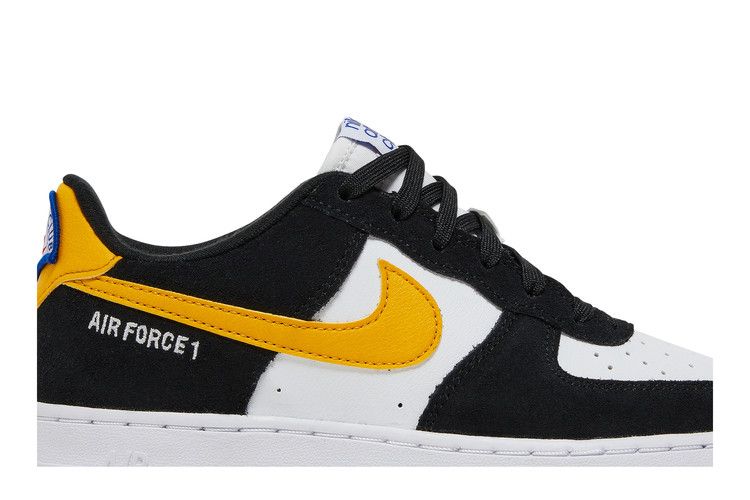 Nike Air Force 1 LV8 GS 'Black White Dark Sulfur'