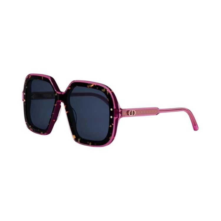 Dior Highlight Square Sunglasses 'Blue'