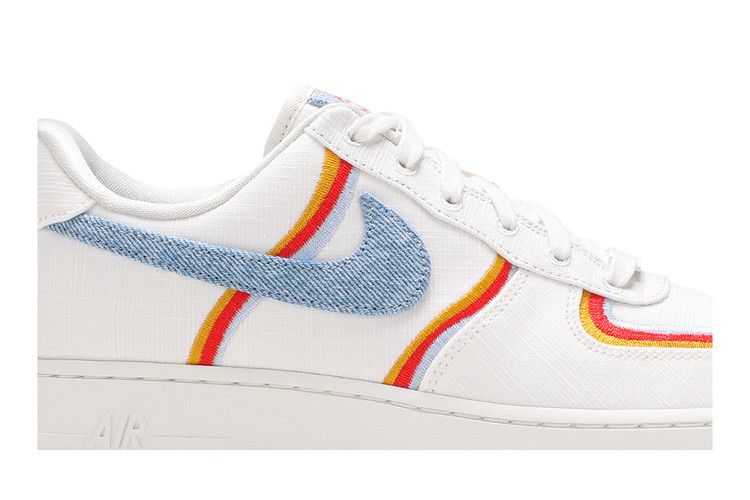 Nike Wmns Air Force 1 Low 'Sail Denim Swoosh'