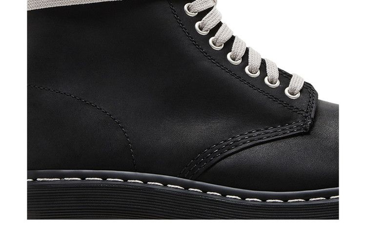 Dr. Martens x Rick Owens DRKSHDW 1460 Quad Sole Steel Toe Boot 'Black'