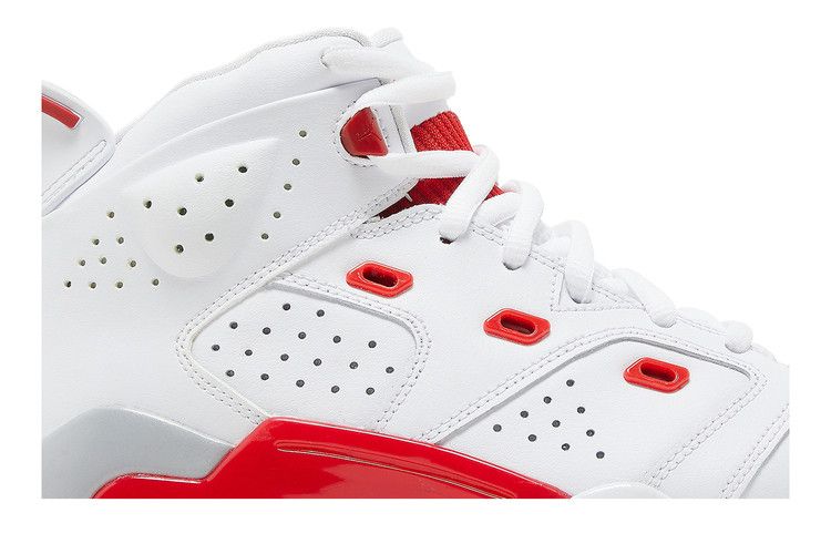 Air Jordan 6-17-23 GS 'White Fire Red'