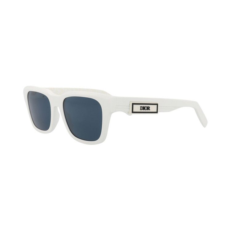 Dior Square Sunglasses 'White/Blue'
