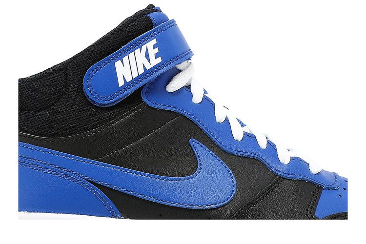 Nike Court Borough Mid 2 GS 'Black Game Royal'