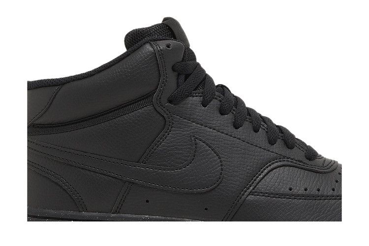 Nike Court Vision Mid Next Nature 'Triple Black'