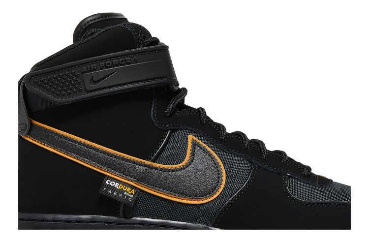 Nike Air Force 1 Boot 'Black University Gold'