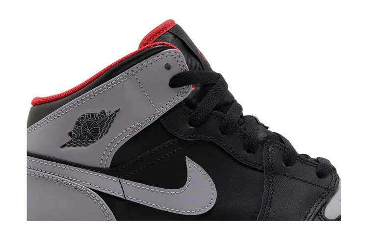 Air Jordan 1 Mid GS 'Bred Shadow'