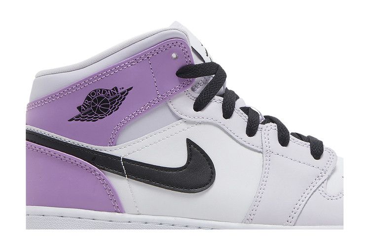 Air Jordan 1 Mid GS 'Barely Grape'