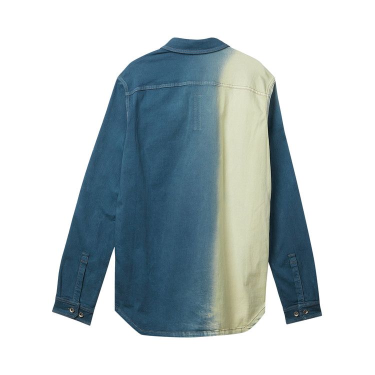 Rick Owens DRKSHDW Denim Outershirt 'Toothpaste Degrade'