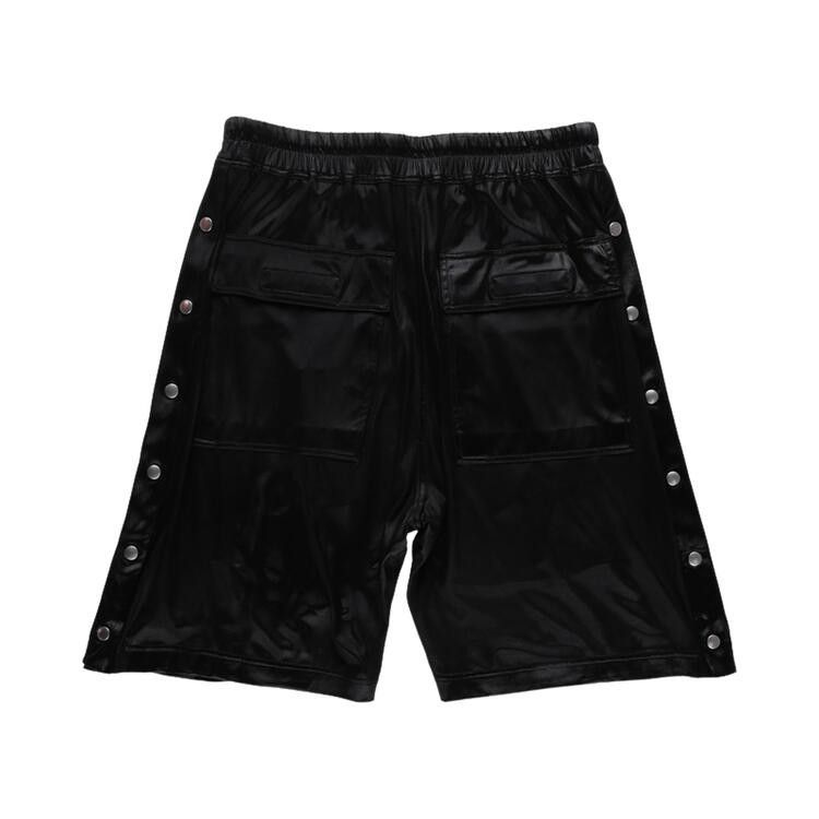 Rick Owens DRKSHDW Temple Wide Pusher Shorts 'Black'