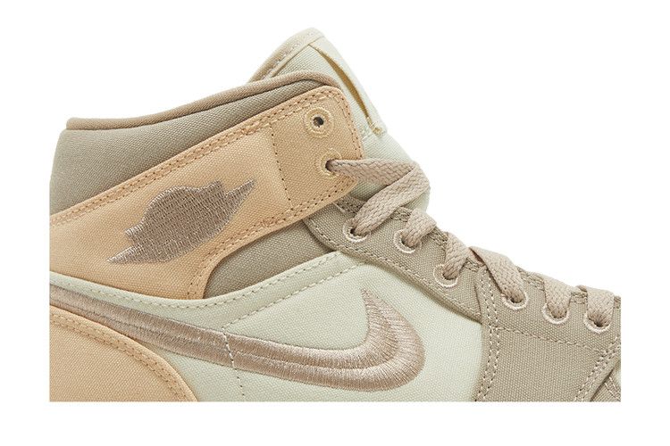 Wmns Air Jordan 1 Mid SE 'Muslin Canvas'